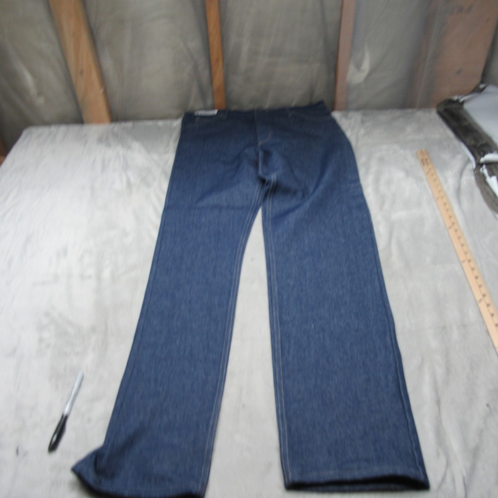 Bulwark FR Jeans Mens 36x36 Dark Wash Denim Flame Resistant Straight Safety Work